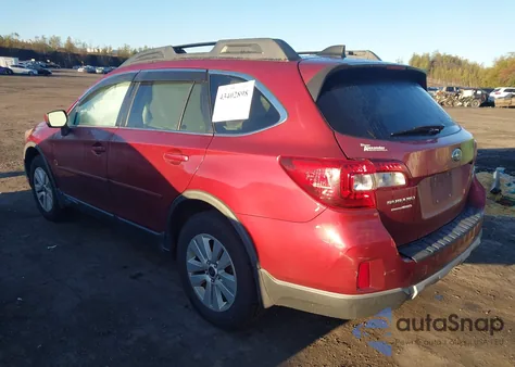 2016 Subaru Outback 2.5I Premium from USA, damaged, VIN 4S4BSADC8G3201713